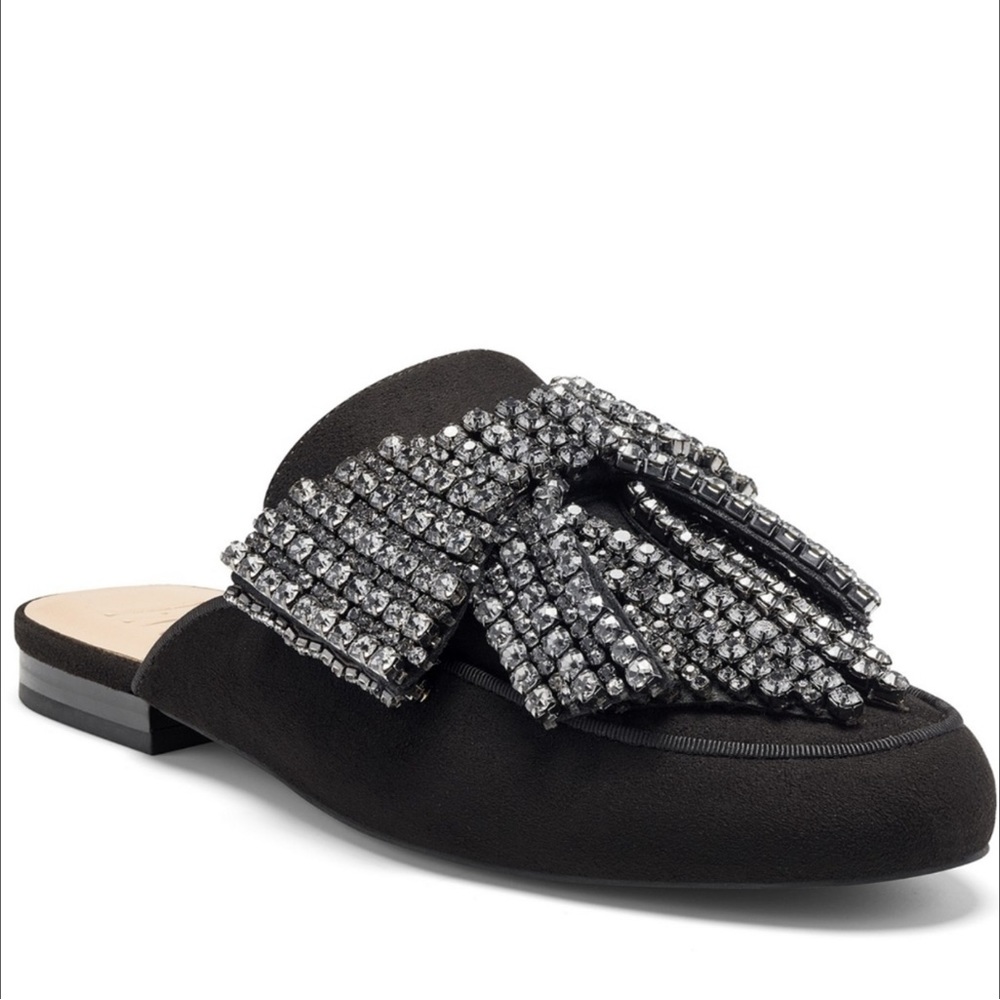 Worn Once- Inc Blinged Out Slides - image 1